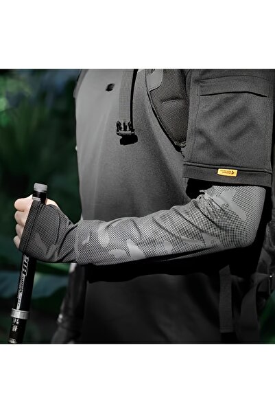 Choice dark grey Ice Silk Sleeve UV Sun Protection Breathable Cooling Anti-Sl...