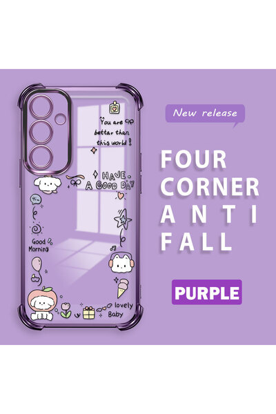 ucuc حافظة حماية من السيليكون الشفاف المتوافقة مع هاتف Samsung Galaxy S23 Fe ...