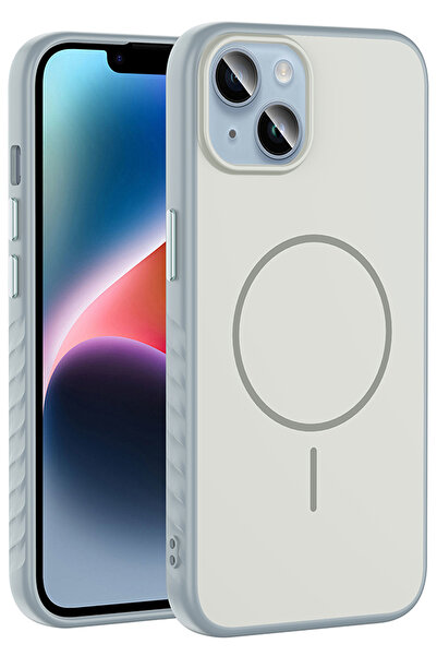 Nezih Case iPhone 13 /14 Uyumlu Kamera Korumalı Magsafe Sarj Destekli Kılıf