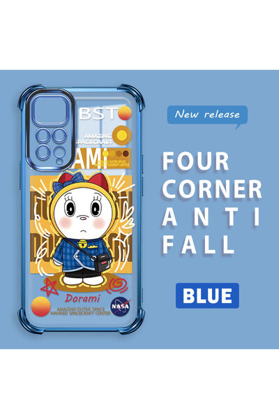 ucuc Redmi Note 11 Compatible Transparent Silicone Flutter Protective Case Do...