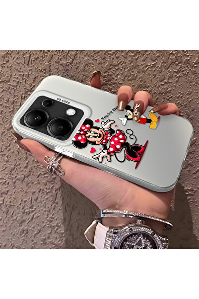 Hontinga حافظة صلبة رفيعة متوافقة مع كاميرا Poco M6 Pro 4G مع نمط ميني