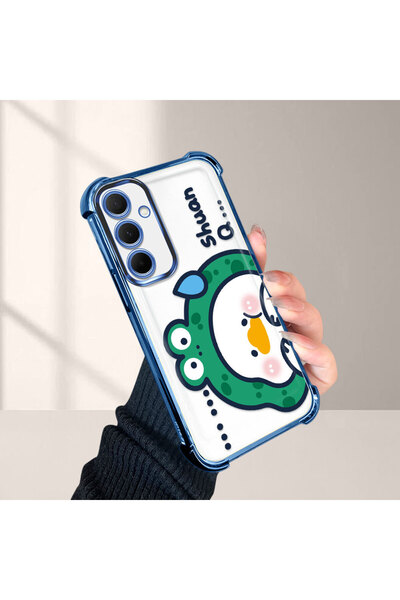 ucuc حافظة حماية من السيليكون الشفاف المتوافقة مع هاتف سامسونج جالاكسي A35، ت...