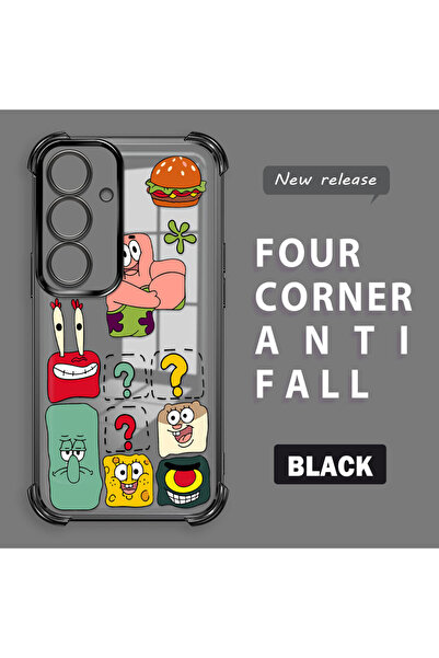 ucuc حافظة حماية شفافة من السيليكون متوافقة مع هاتف سامسونج جالاكسي S25، سبون...