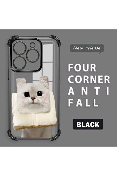 ucuc حافظة حماية من السيليكون الشفاف المتوافقة مع هاتف Infinix Hot 40i بنمط ا...