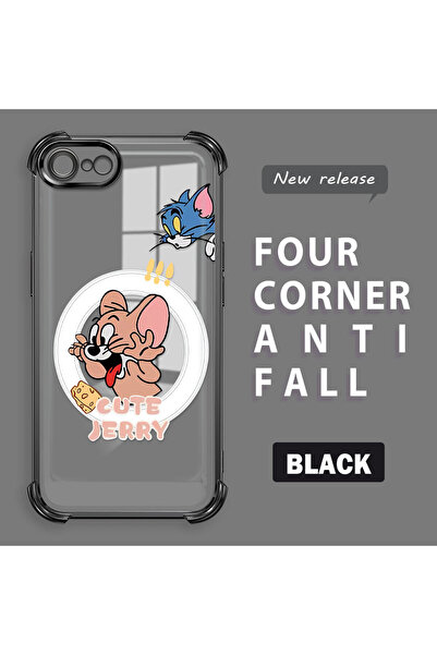 ucuc حافظة حماية من السيليكون الشفاف المتوافقة مع هاتف iPhone 7/8/SE 2020 202...