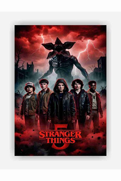 fırsatlar diyarı Stranger Things Kağıt Poster - Çerçevesiz
