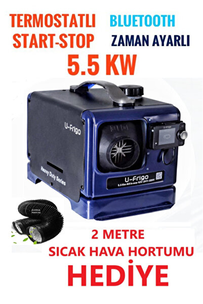 U-Frigo ÇANTA TİPİ WEBASTO DİZEL ISITICI TERMOSTATLI START-STOP BLUETOOTH ZAM...