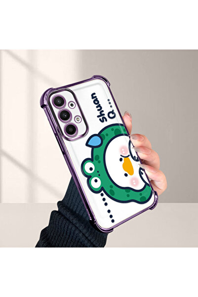 ucuc حافظة حماية من السيليكون الشفاف المتوافقة مع هاتف سامسونج جالاكسي A23، ت...