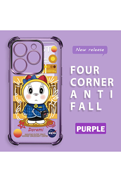 ucuc حافظة حماية شفافة من السيليكون متوافقة مع تكنو سبارك 20/20C بتصميم دورايمون