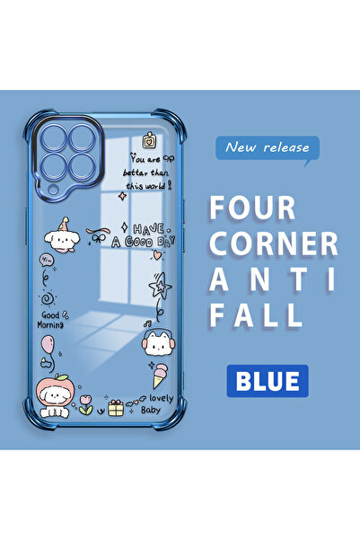 ucuc حافظة حماية من السيليكون الشفاف المتوافقة مع هاتف سامسونج جالاكسي M33، ن...