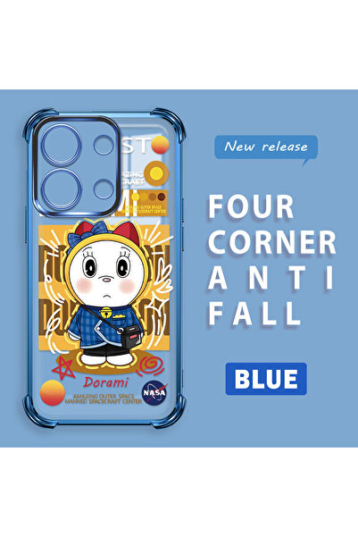 ucuc Redmi Note 13 Compatible Transparent Silicone Flutter Protective Case Do...