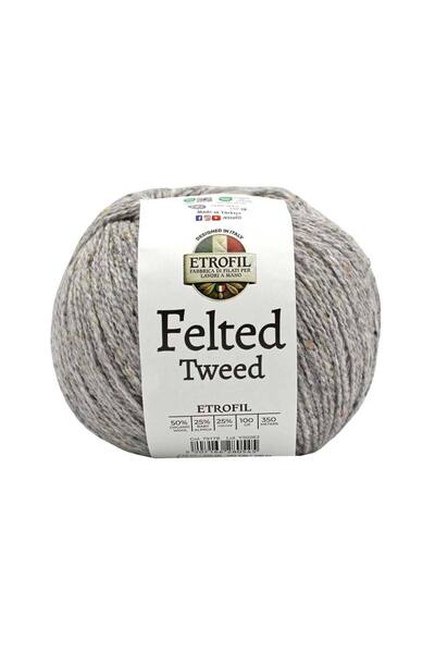 Etrofil Felted Tweed 79178 Granite Gray
