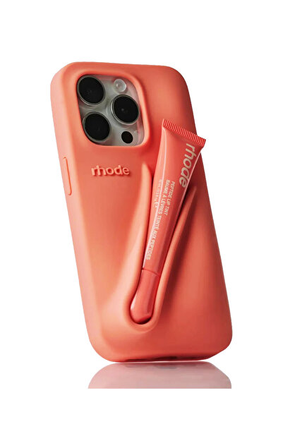 rhode iPhone 16Promax Peach Pit case