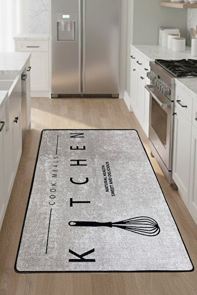 Chilai Home Ktc Dekoratif Halı, Yıkanabilir, Kaymaz Tabanlı Djth