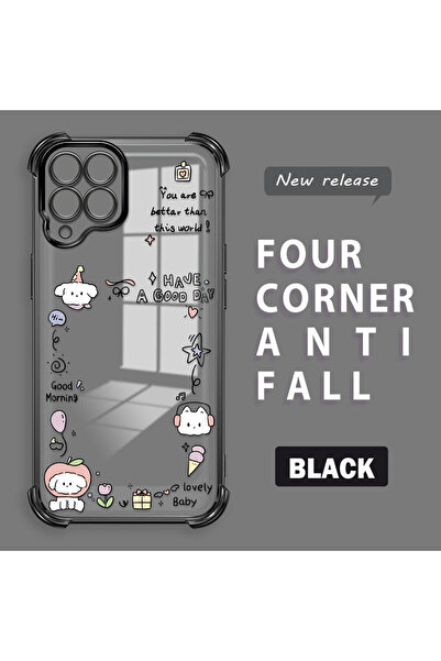 ucuc حافظة حماية من السيليكون الشفاف المتوافقة مع هاتف سامسونج جالاكسي M33، ن...