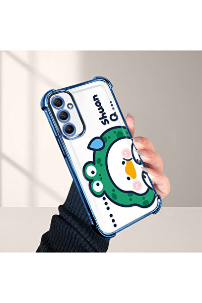 ucuc حافظة حماية من السيليكون الشفاف المتوافقة مع هاتف سامسونج جالاكسي A34، ت...