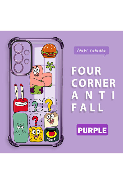 ucuc حافظة حماية من السيليكون الشفاف المتوافقة مع هاتف سامسونج جالاكسي A73 سب...