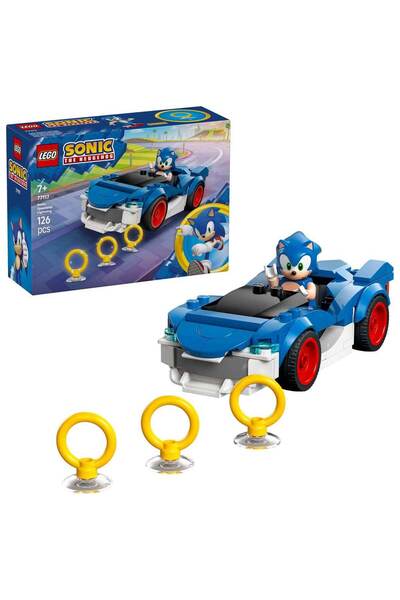 LEGO Sonic the Hedgehog Sonic Şimşek Araba 77117