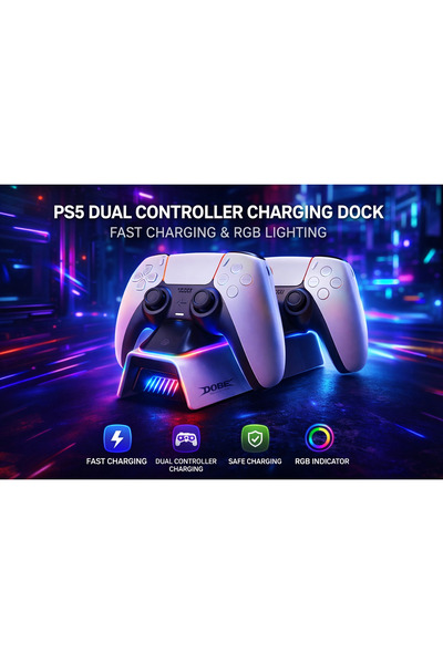 URBAN BUYERS PS5 DualSense Controller Charging Dock