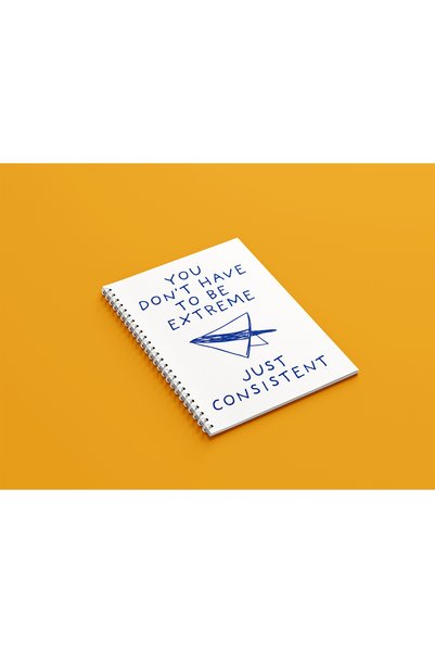 ARTHOUSECOLLECTIVE A4 Spiral Notebook - Unlined School Notebook - 80 Sheets / 160 Pages