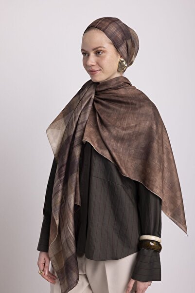 Ayshara Bursa Collection-Uludağ Double-Sided Shawl
