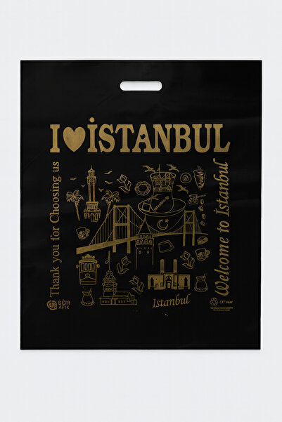 elifinciambalaj 40x50 TAKVİYELİ KALIN MAĞAZA POŞETİ 2kg