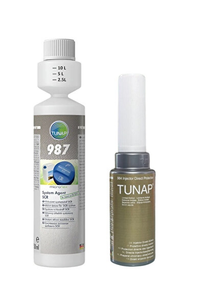 TUNAP 987 + 984 Set – AdBlue Kristalleşme Önleyici + Dizel Enjektör Koruyucu ...