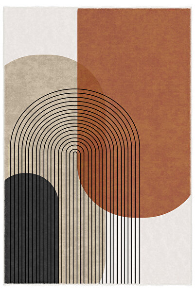 Homefesto Premium Şönil Dokuma Halı – Kaymaz, Yıkanabilir, Dekoratif Salon Ha...