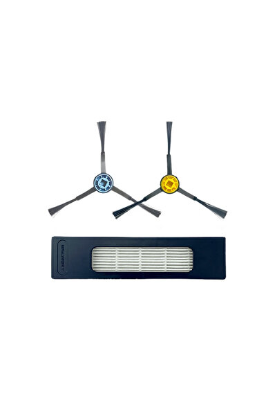 Roborge Fakir Robert Rs 770 Robot Vacuum Cleaner Compatible 3-Piece Spare Par...