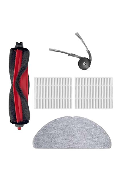 Roborge مجموعة قطع غيار متوافقة مع مكنسة روبوروك Q8 الروبوتية مكونة من 5 قطع