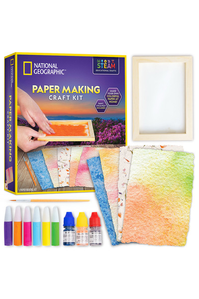 NATIONAL GEOGRAPHIC Paper Making Craft Kit