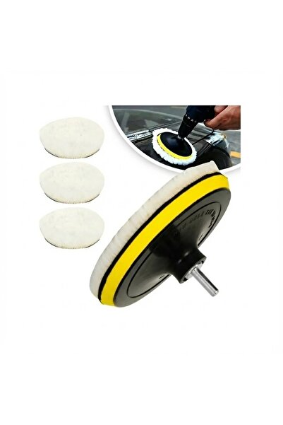 Oto Aksesuarcım Matkap Uçlu Pasta Cila Seti 3’lü