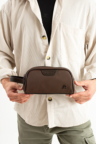 KIRASE Men's Vegan Canvas Leather Portfolio Briefcase Handbag Dimensions- 11....