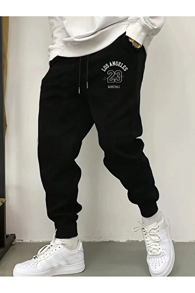 Flaubert -Men's Printed Njn Sweatpants Trousers 3-Thread Quality Fabric Elast...