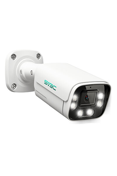 SV3C SV 3 C 4 K POE IP Camera Outdoor, 8 MP POE Security Camera with Smart Mo...