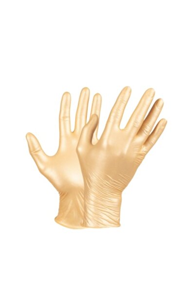 Allepaznokcie Set of 50 Gold Gloves Size L