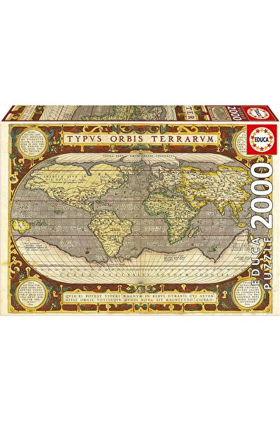 EDUCA Jigsaw Puzzle of the Ancient World Map - 2000 Pieces