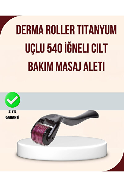 Epilons ديرمارولر بإبرة دقيقة من التيتانيوم مقاس 1 مم مضاد للتجاعيد والعيوب