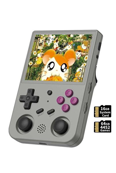 ANBERNIC RG353V Retro Handheld Game Console Dual OS Android 11 & Linux, 4452 ...