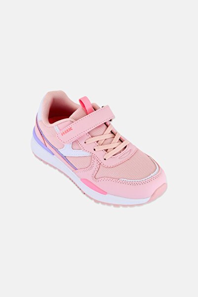 RBX أحذية أطفال بناتية خارجية كاجوال بإغلاق فيلكرو، لون وردي