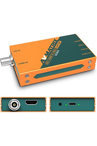 Avmatrix UC2018 Video Capture Card SDI&HDMI to USB 3.0