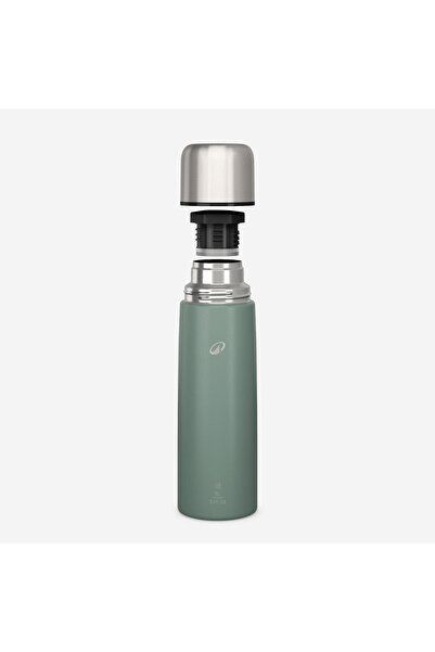 Decathlon Quechua Outdoor Paslanmaz Çelik Termos - 1 L - Yeşil