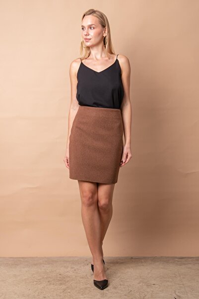 Jument Women's Lightweight Stretch Fabric Winter Cashmere High Waist Above Kn...