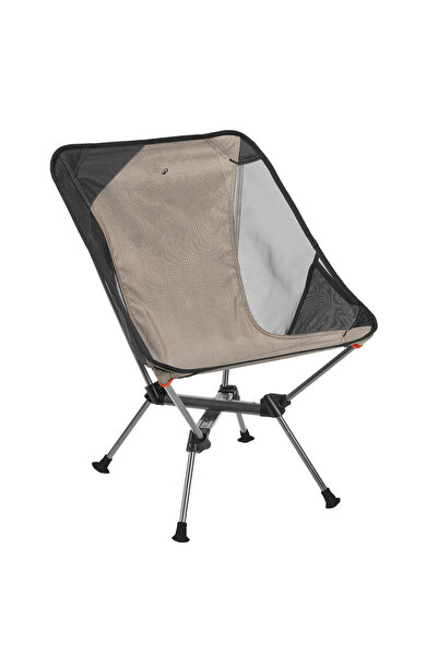 Decathlon Quechua Pratik Portatif Katlanır Kamp Sandalyesi - Bej - Çantalı M ...