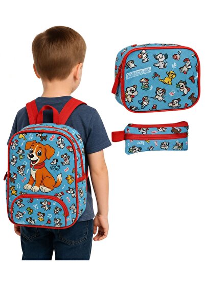 Uretti Volkan 4975 2072 Kindergarten and Daily Use School + Lunch Box + Penci...