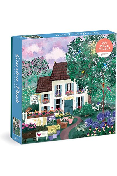 Galison Garden Path Puzzle 500 Pieces by