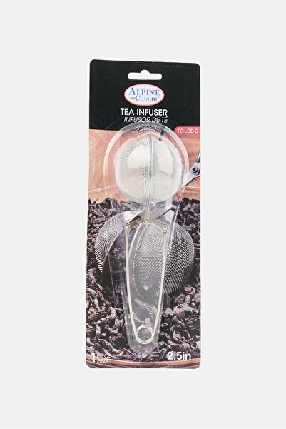 Alpine Cuisine Stainless Steel Mess Ball Tea Strainer, Silver