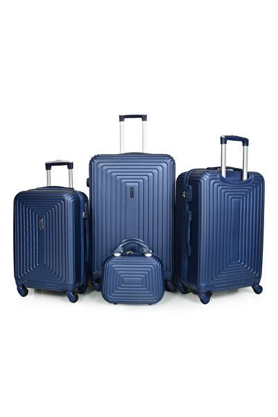 MORANO Morano 4-Piece Luggage Set Durable and Lightweight Spinner Wheeled Sui...