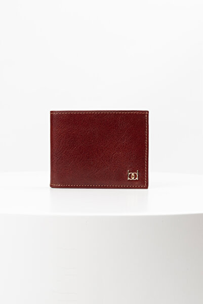 BAYDERİ Eneloi Leather Wallet Brown