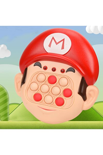 Toybox Super Mario Quick Push Electronic Pop It Game, Light Up Pop It, Quick ...